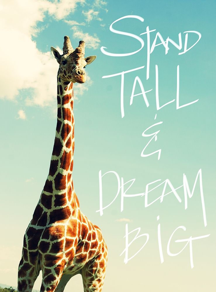 Stand Tall And Dream Big art print by Susan Bryant for $57.95 CAD