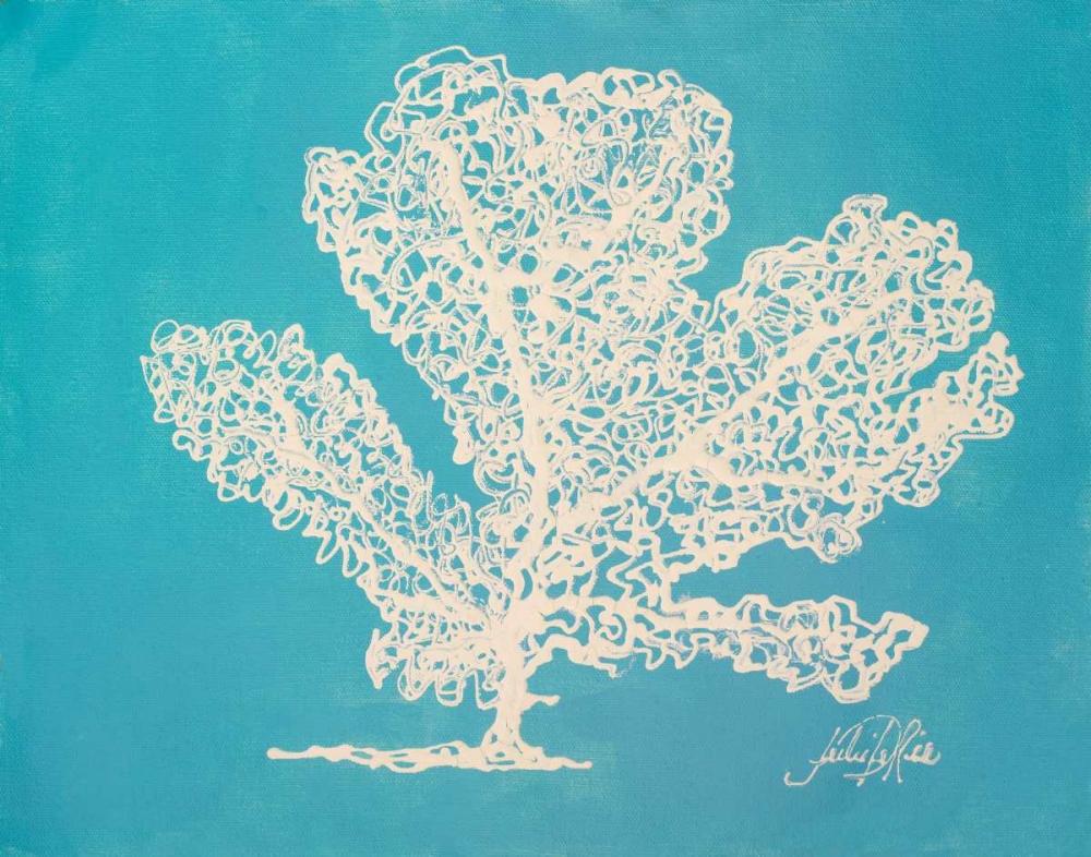 White Coral I art print by Julie DeRice for $57.95 CAD