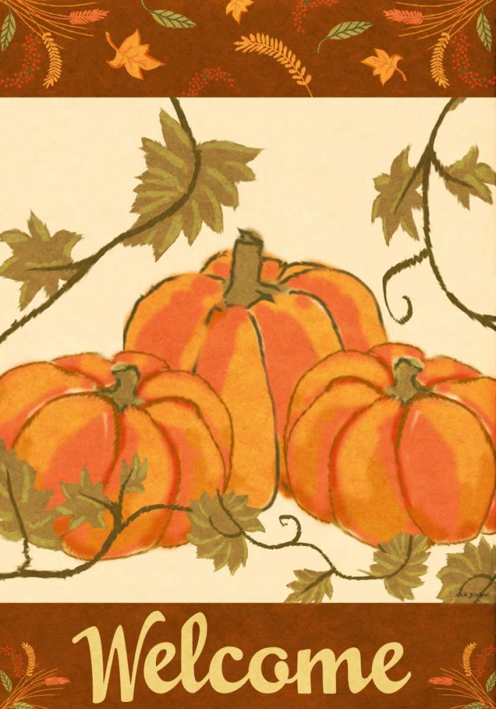 Harvest Pumpkin art print by Nicholas Biscardi for $57.95 CAD
