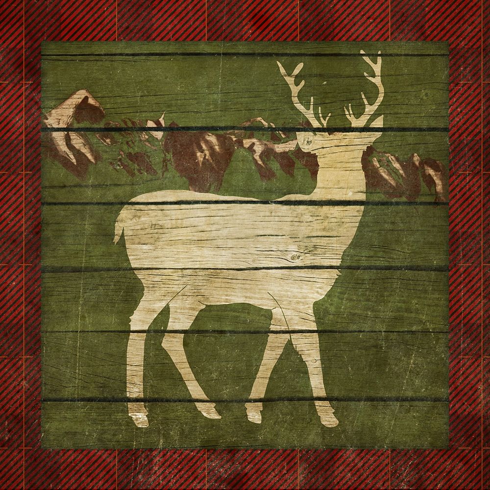 Rustic Nature on Plaid II art print by Andi Metz for $57.95 CAD