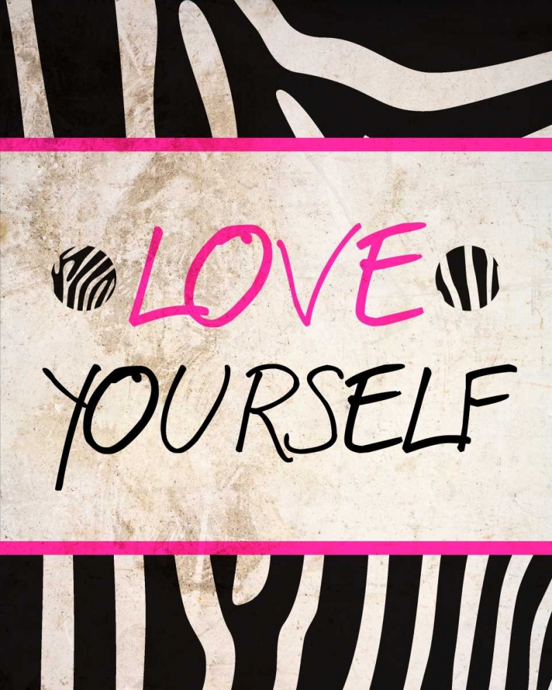 Zebra Sayings IV art print by SD Graphics Studio for $57.95 CAD