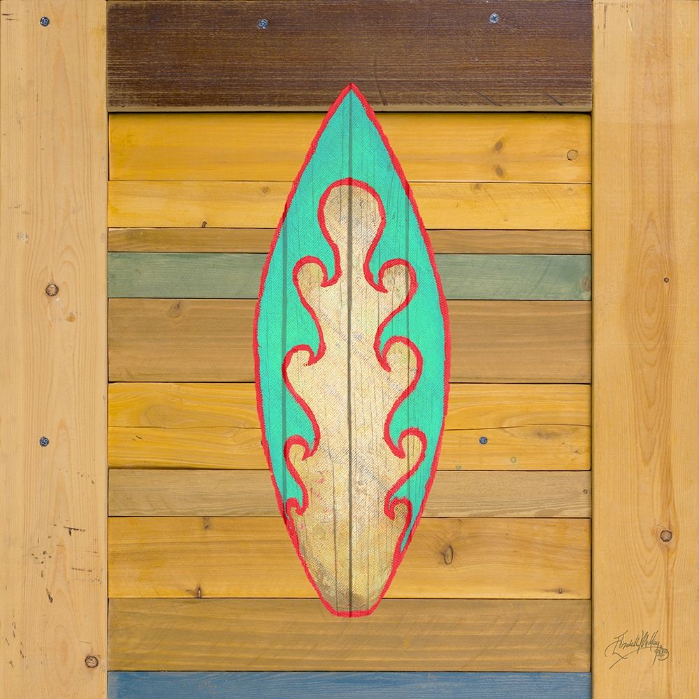 Havana Surfboard I art print by Elizabeth Medley for $57.95 CAD