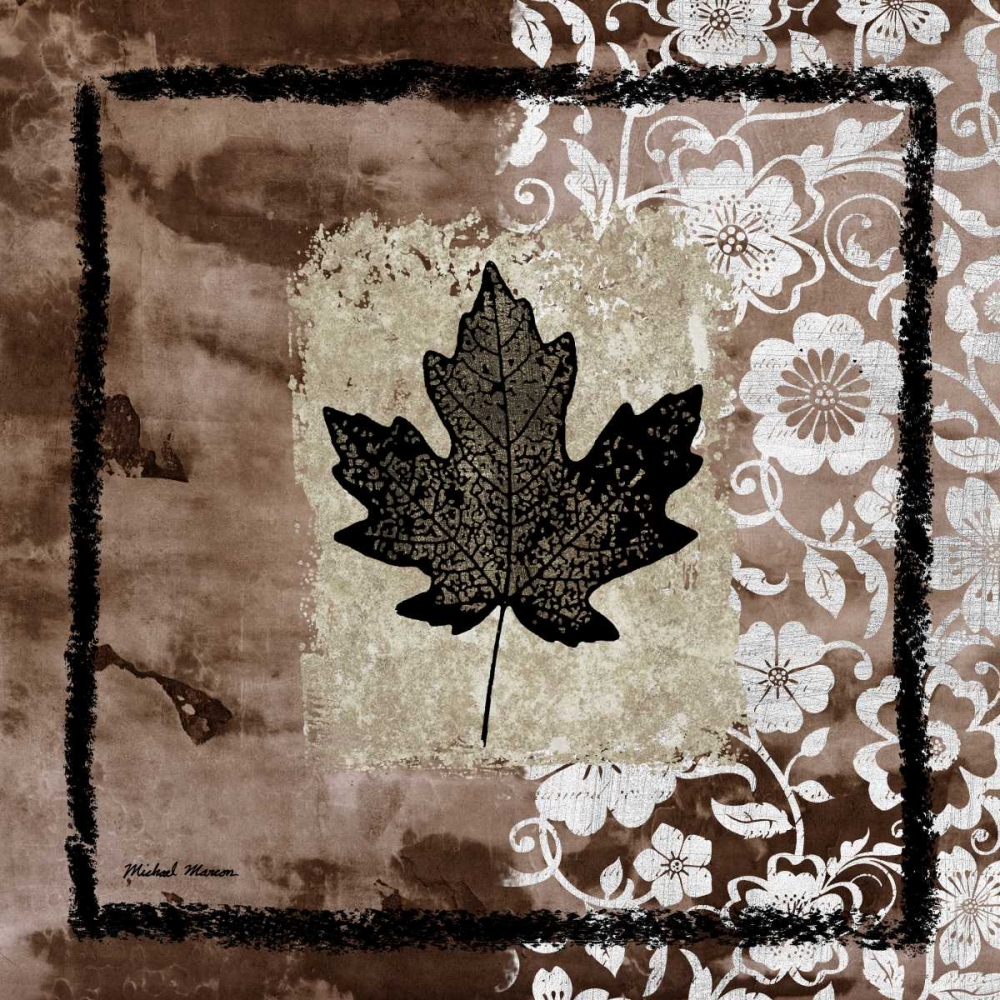 Leaf Imprint II art print by Michael Marcon for $57.95 CAD