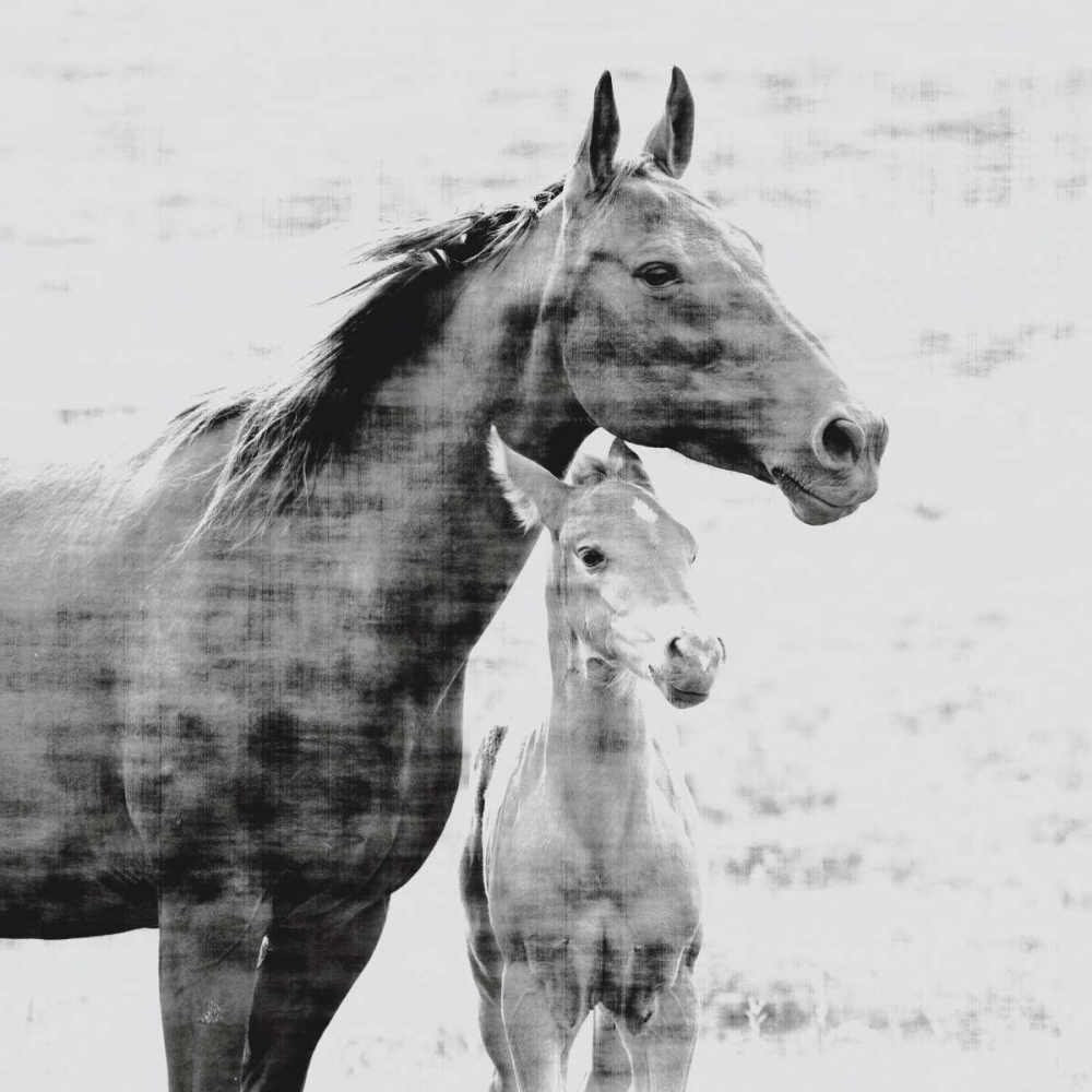 Mother and Child Border art print by Carol Walker for $57.95 CAD