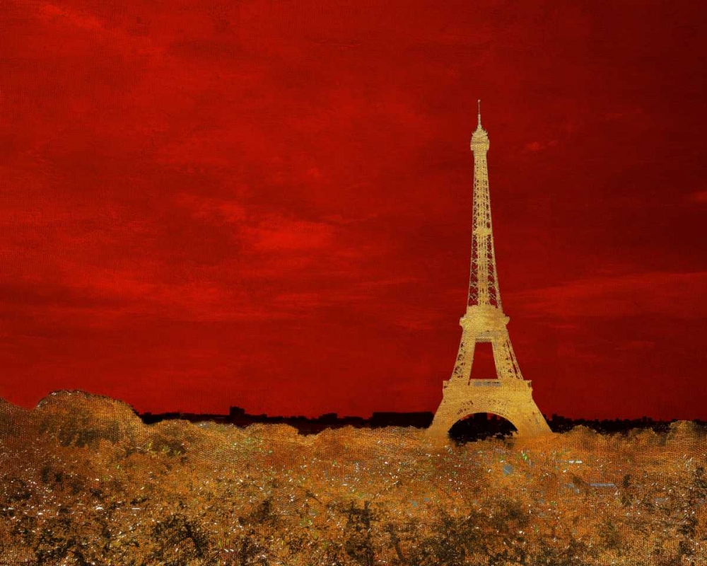 Red Paris art print by Emily Navas for $57.95 CAD