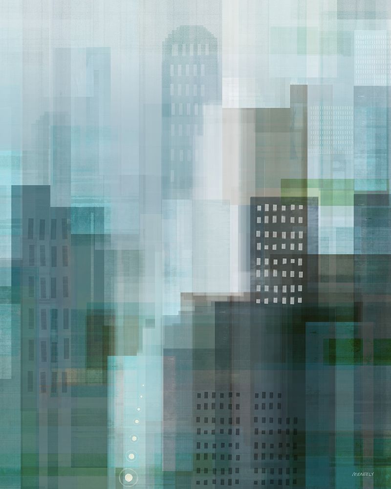 City Emerald art print by Dan Meneely for $57.95 CAD