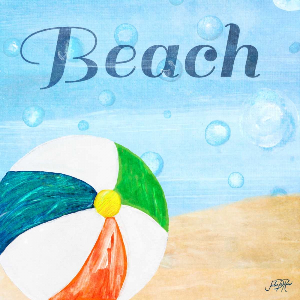 Beach Play II art print by Julie DeRice for $57.95 CAD
