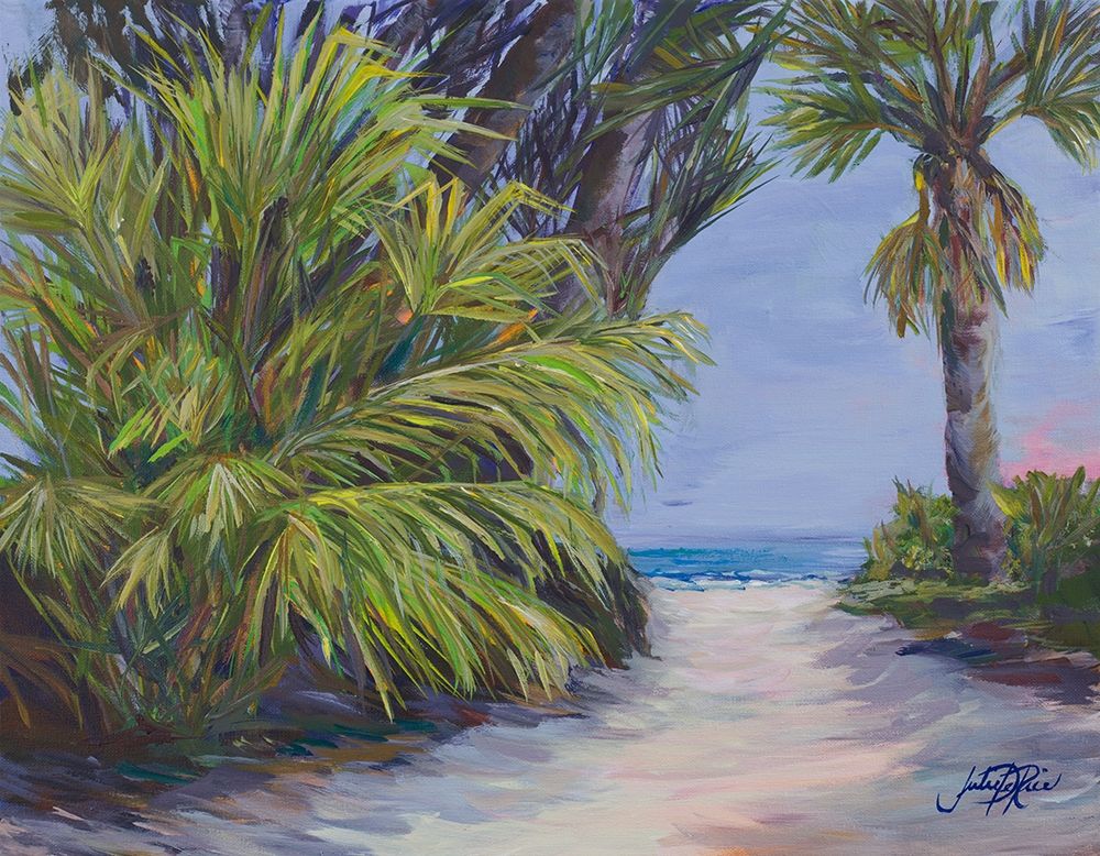 Beach Pathway art print by Julie DeRice for $57.95 CAD
