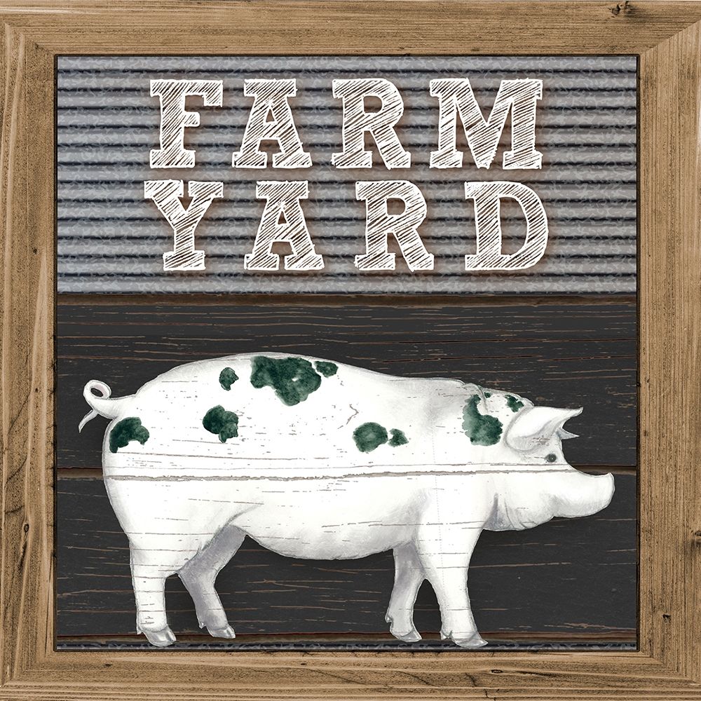 Farmyard art print by Andi Metz for $57.95 CAD