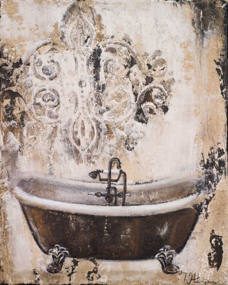 Bronze Bath I art print by Tiffany Hakimipour for $57.95 CAD