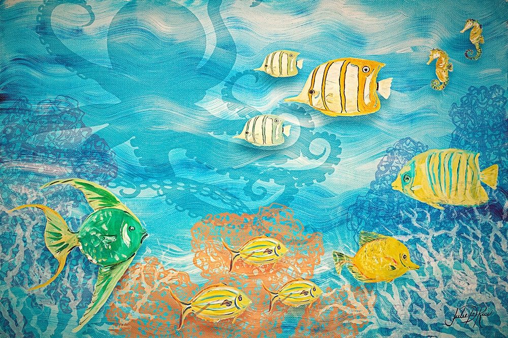 Under the Sea art print by Julie DeRice for $57.95 CAD