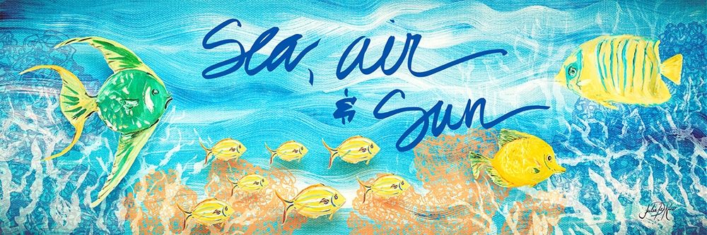Under the Sea Panel I art print by Julie DeRice for $57.95 CAD