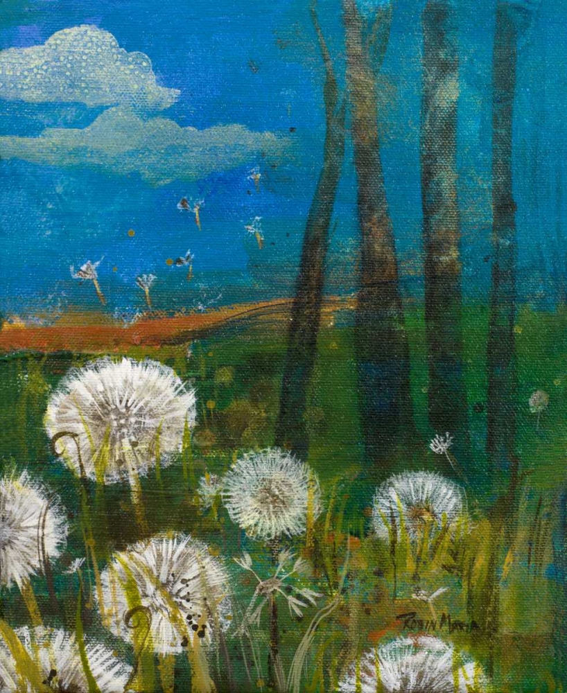 Dandelion Wishes art print by Robin Maria for $57.95 CAD