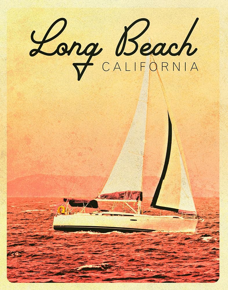 Long Beach, California art print by Kathy Mansfield for $57.95 CAD