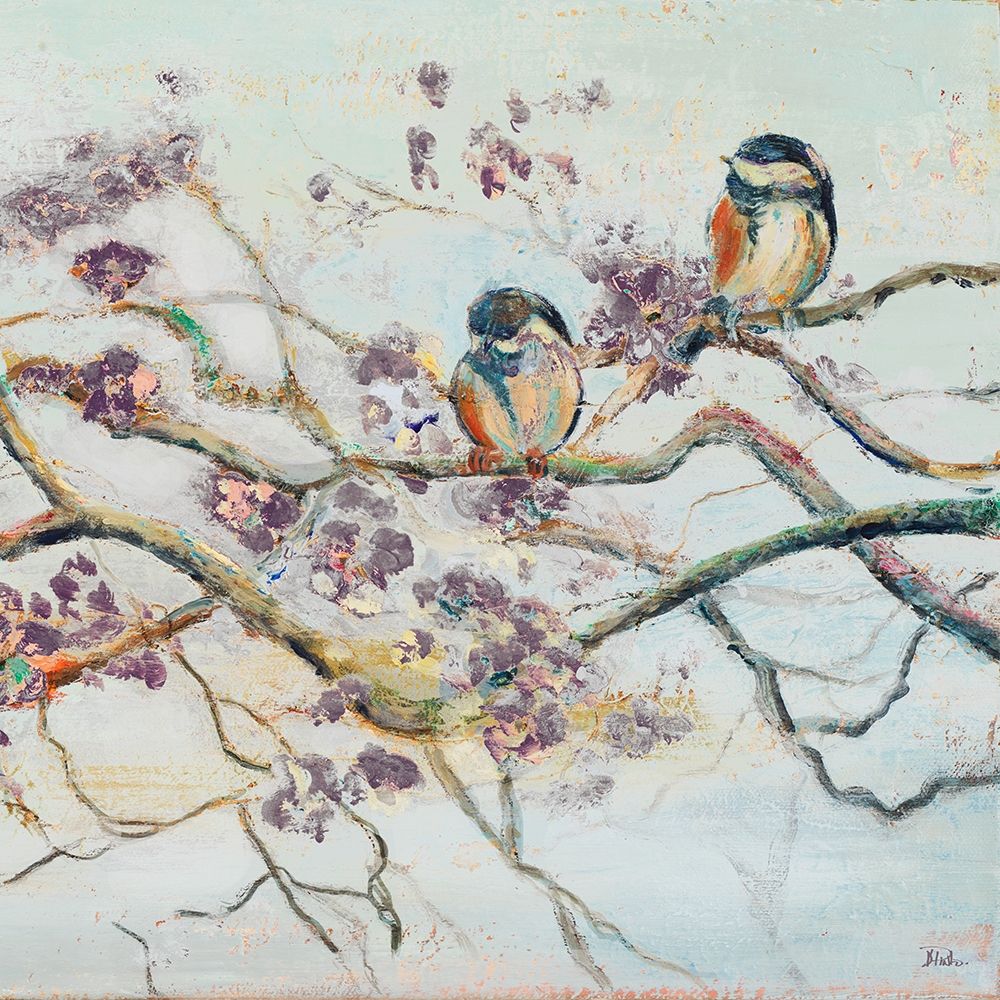 Spring Bird on Branch art print by Patricia Pinto for $57.95 CAD