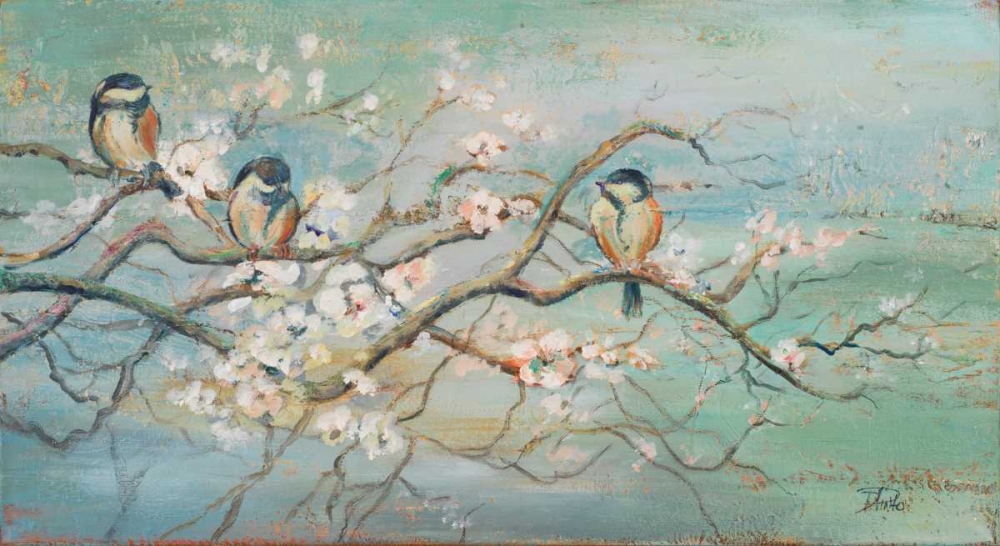 Spring Branch with Birds art print by Patricia Pinto for $57.95 CAD