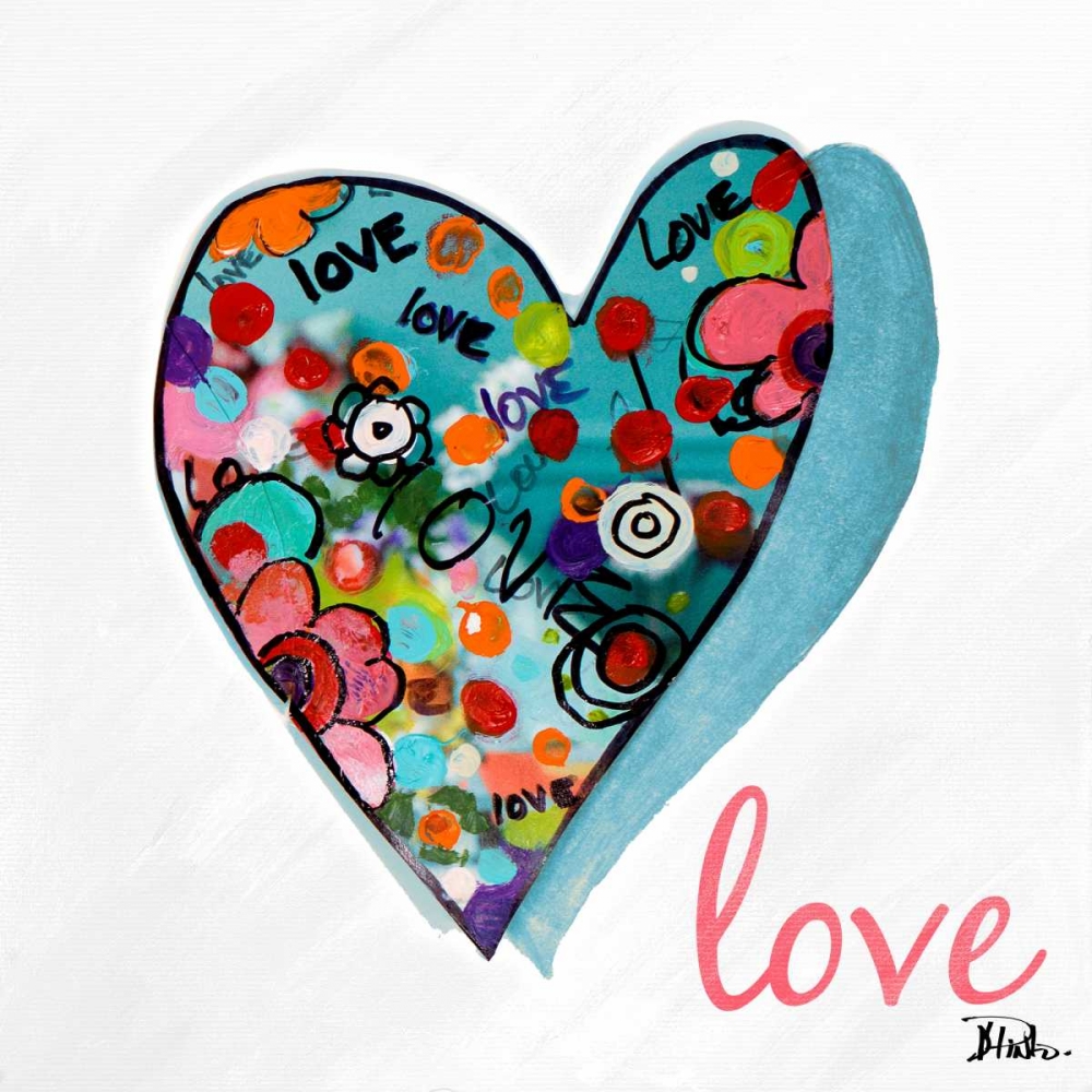 Hearts of Love and Hope II art print by Patricia Pinto for $57.95 CAD