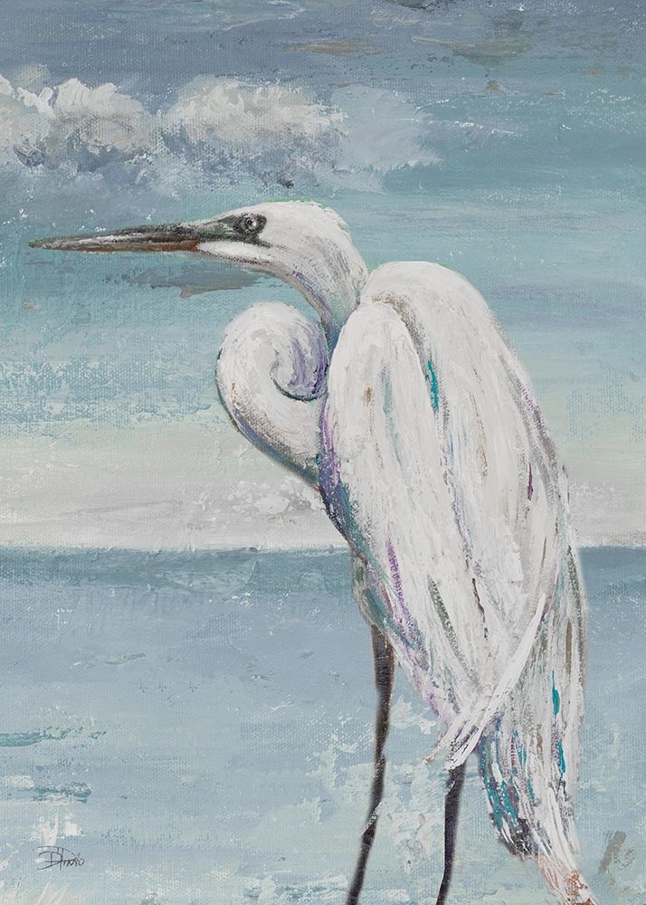 Great Egret Standing art print by Patricia Pinto for $57.95 CAD
