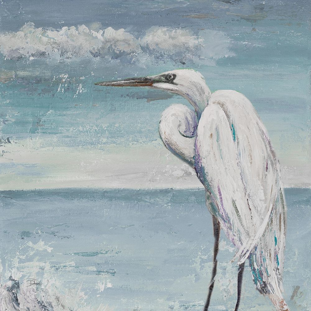 Great Egret Standing art print by Patricia Pinto for $57.95 CAD