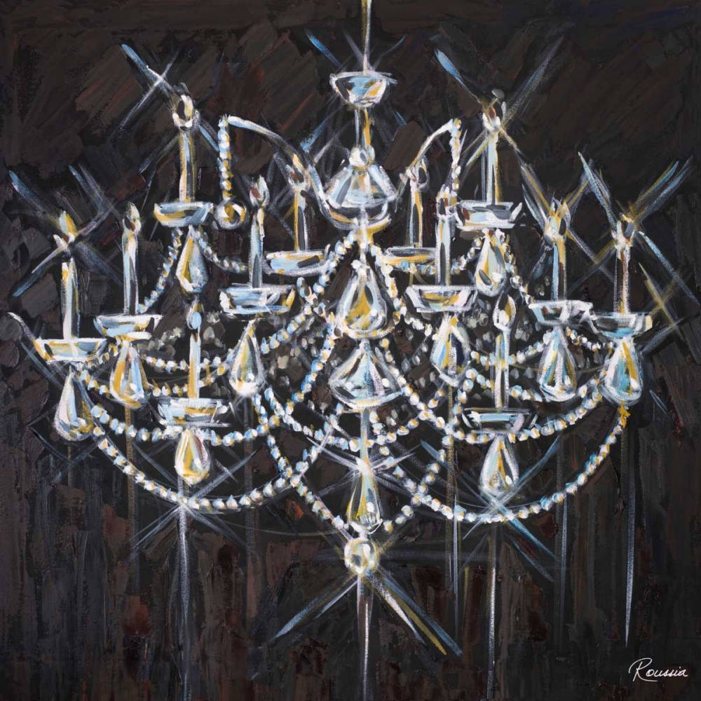 Chandelier II art print by Heather A. French-Roussia for $57.95 CAD