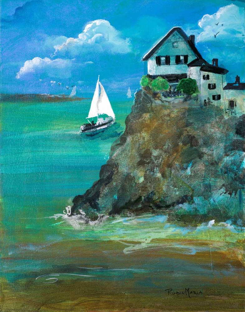 Home Over Looking the Sea art print by Robin Maria for $57.95 CAD