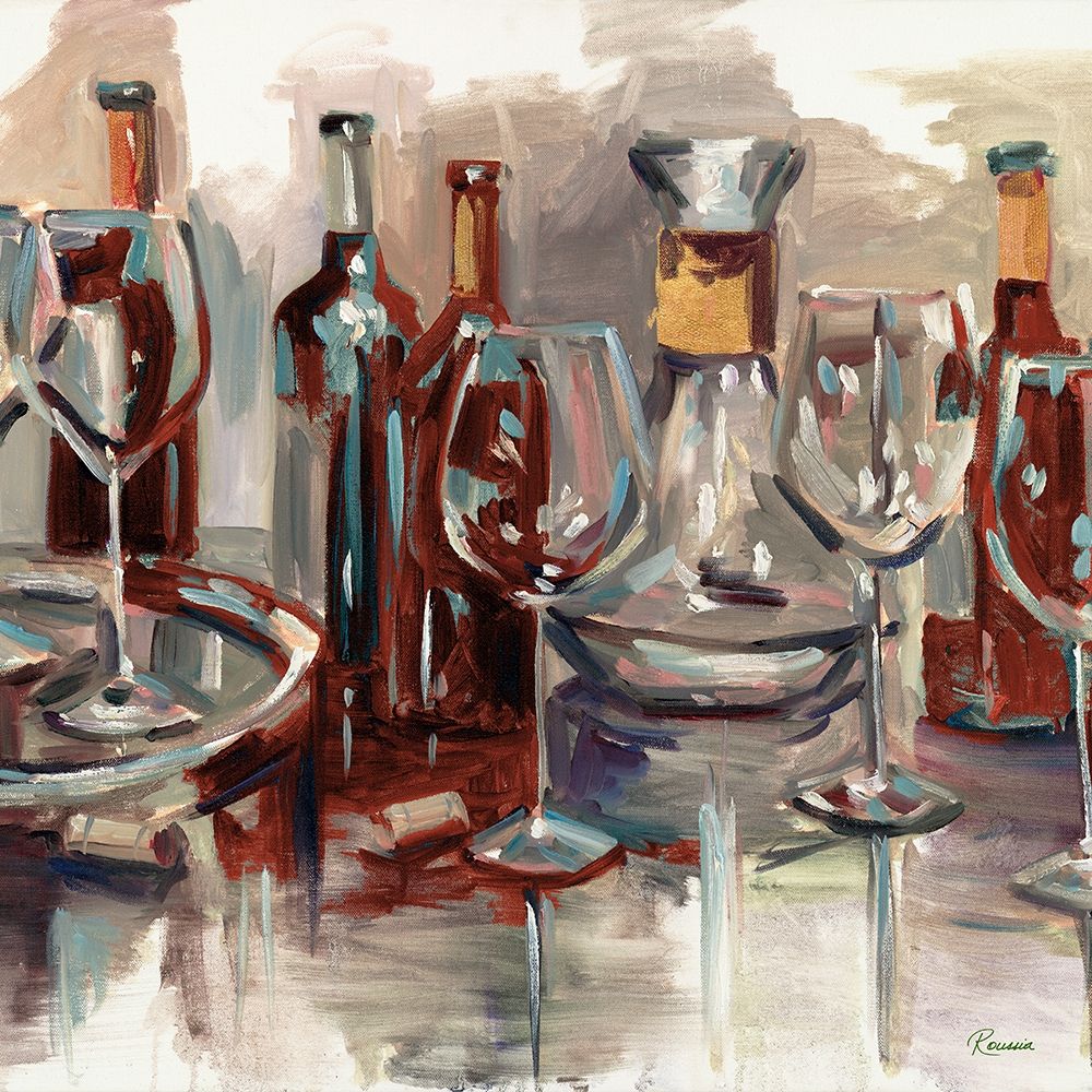 Wine Selections art print by Heather A. French-Roussia for $57.95 CAD