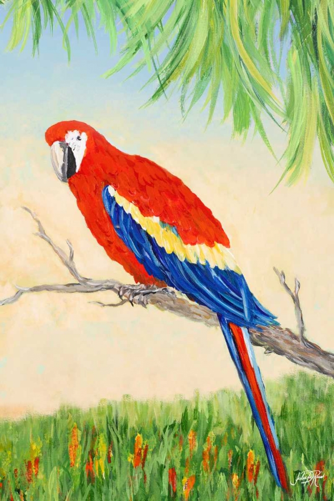 Tropic Bird in Paradise I art print by Julie DeRice for $57.95 CAD
