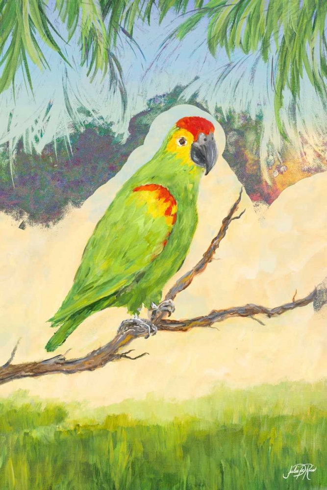 Tropic Bird in Paradise II art print by Julie DeRice for $57.95 CAD