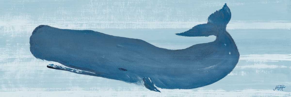 Blue Whale II art print by Julie DeRice for $57.95 CAD