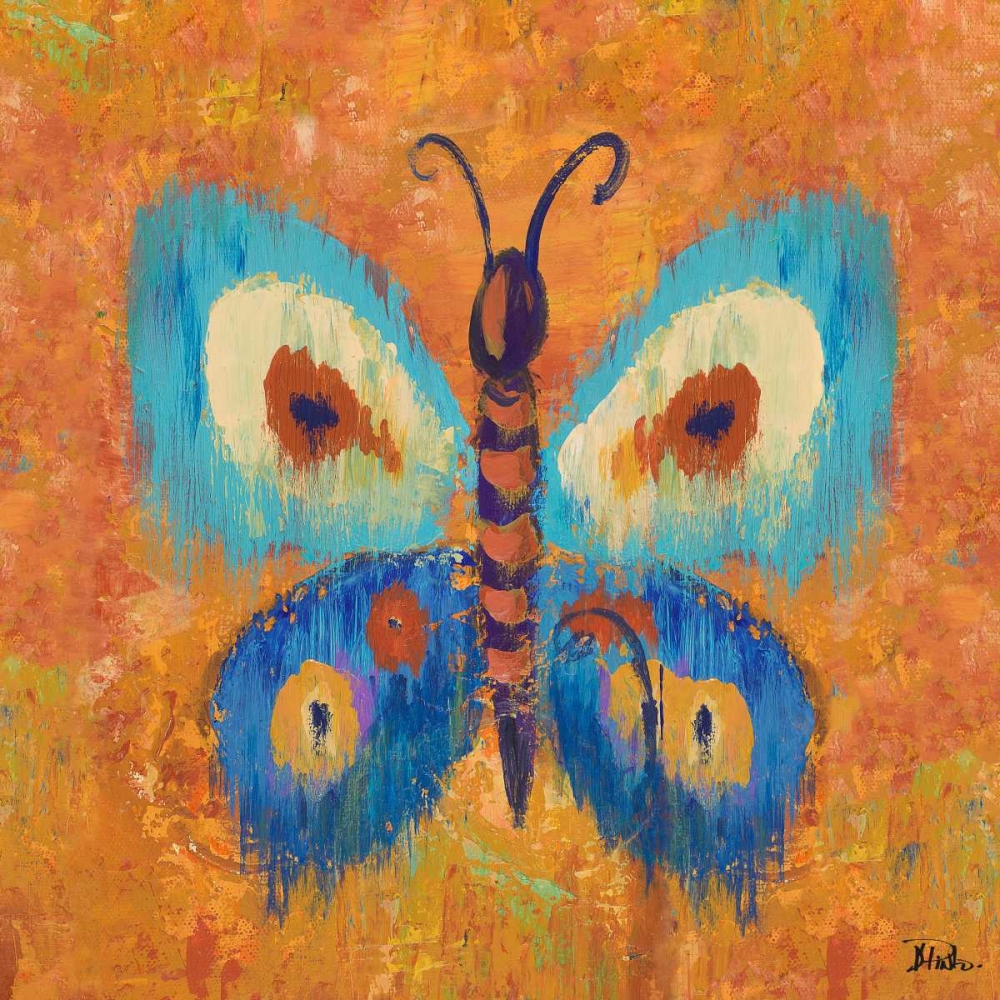 Ikat Flutter Square I art print by Patricia Pinto for $57.95 CAD