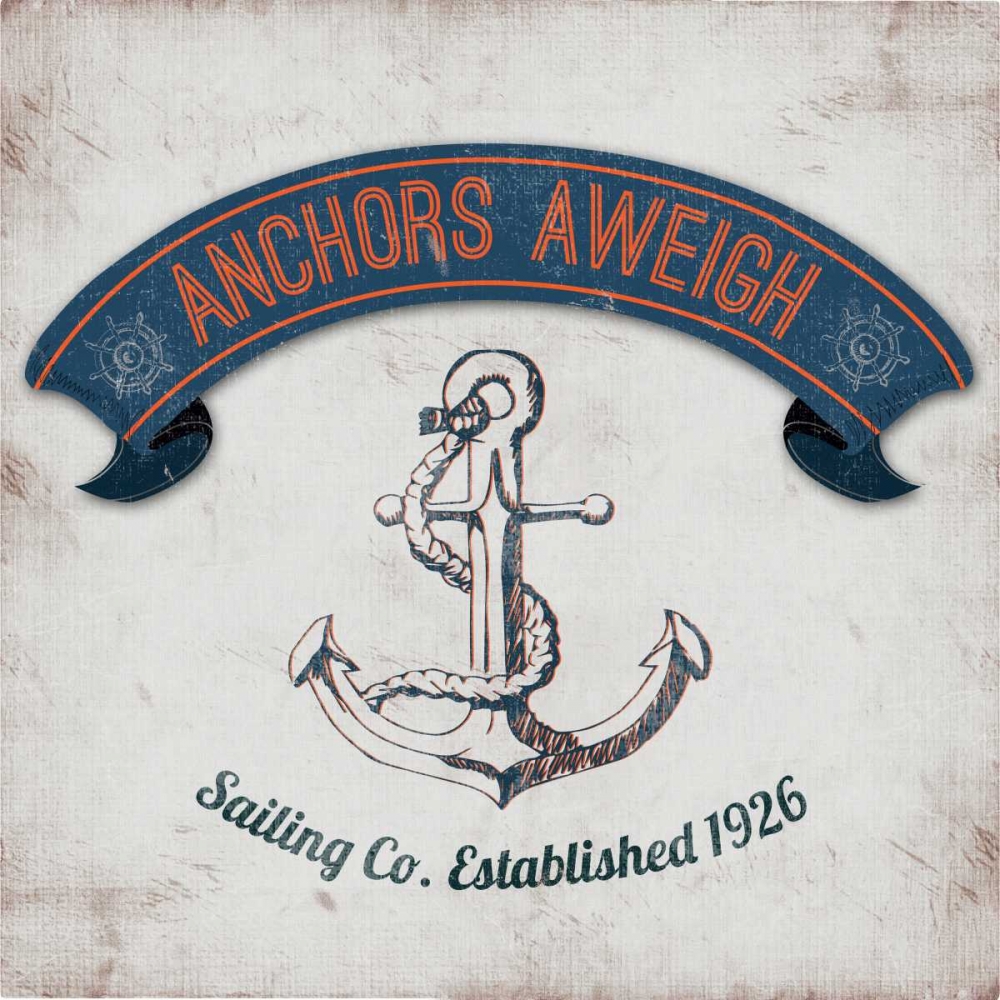 Anchors Aweigh Border art print by Tiffany Everett for $57.95 CAD