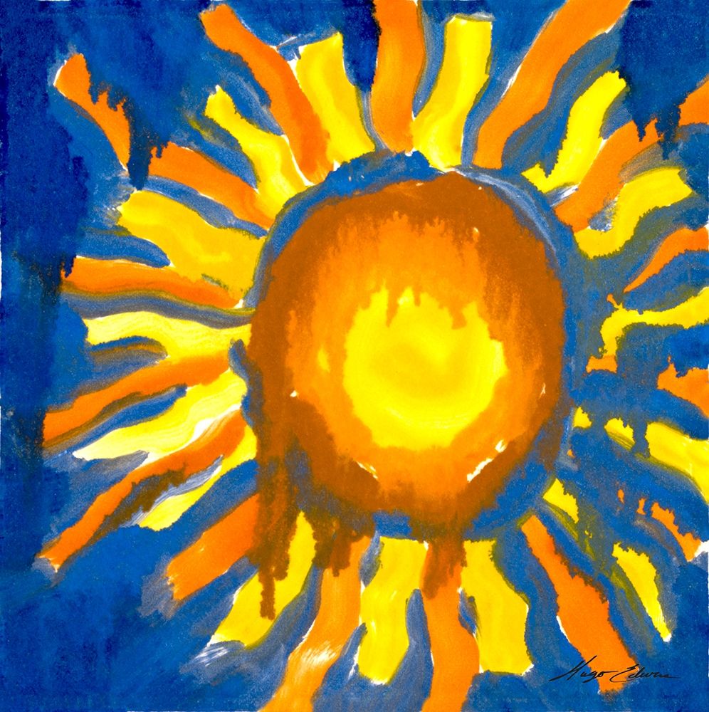 Sun Series I art print by Hugo Edwins for $57.95 CAD