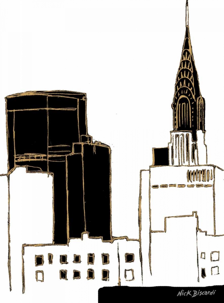 Tenement Empire State Building art print by Nicholas Biscardi for $57.95 CAD