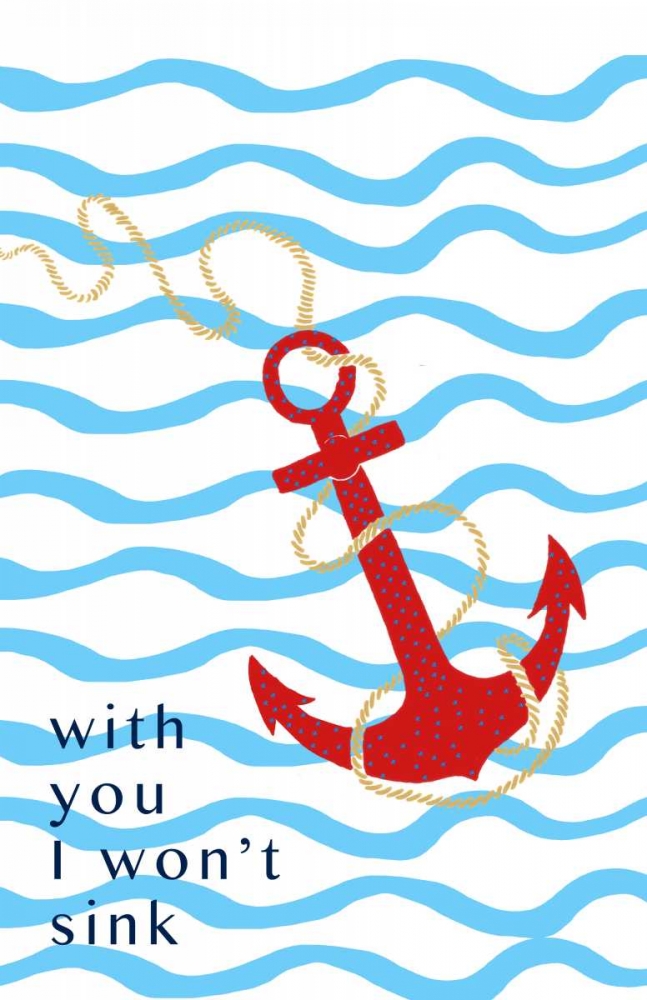 Sweet Anchor I art print by Nicholas Biscardi for $57.95 CAD
