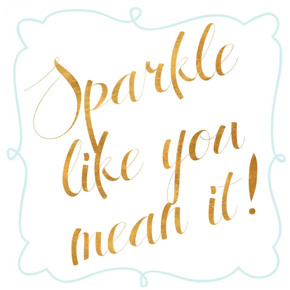 Sparkle and Shine I art print by SD Graphics Studio for $57.95 CAD