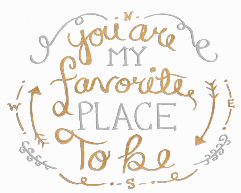 You are My Favorite I art print by SD Graphics Studio for $57.95 CAD