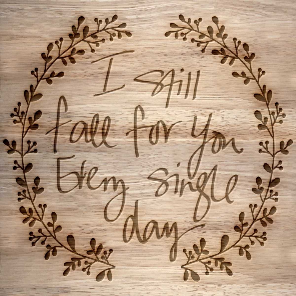 I Still Fall For You art print by SD Graphics Studio for $57.95 CAD