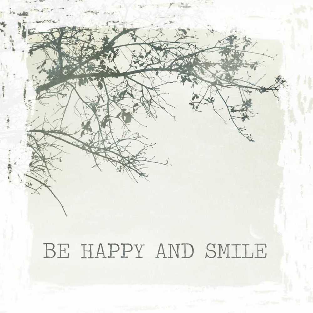 Be Happy and Smile art print by Gail Peck for $57.95 CAD