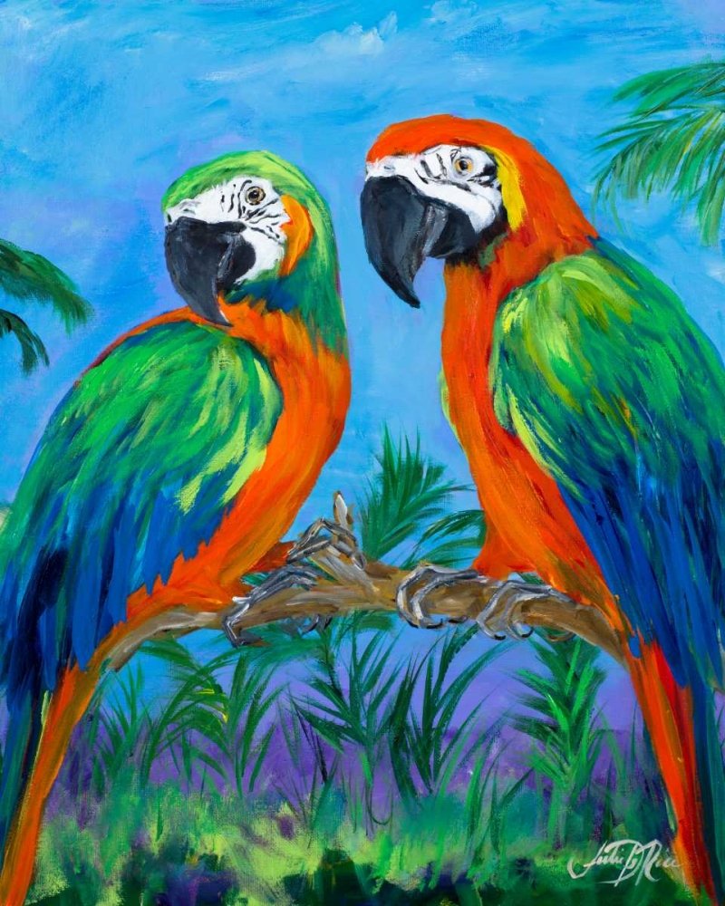 Island Birds I art print by Julie DeRice for $57.95 CAD