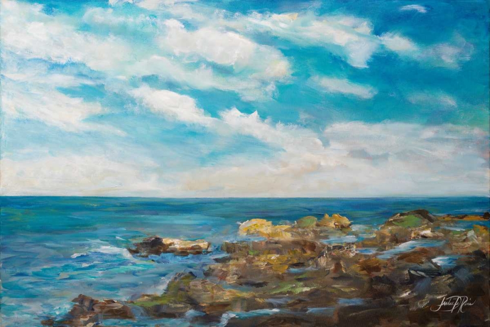 Into the Horizon I art print by Julie DeRice for $57.95 CAD