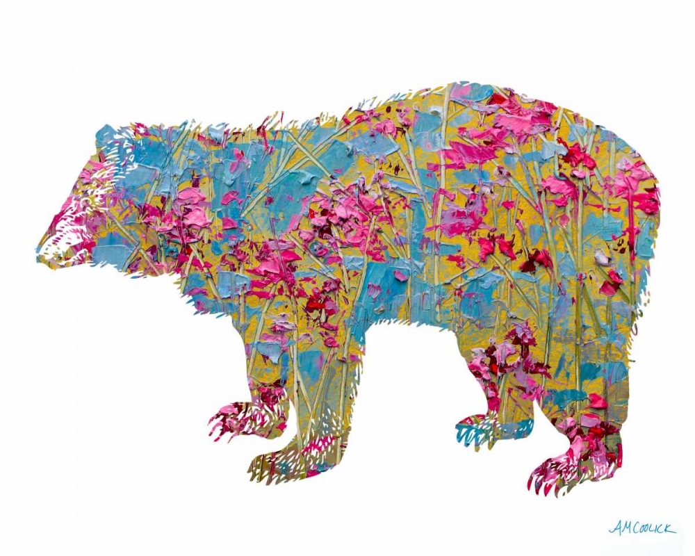 Colorful Bear art print by Ann Marie Coolick for $57.95 CAD