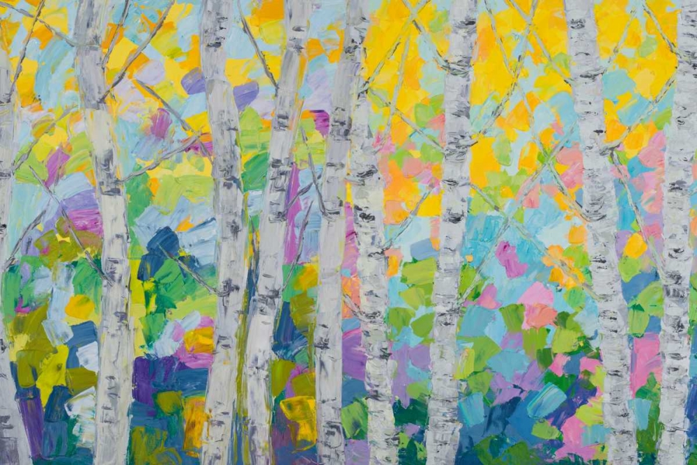 Dancing Birch Tree II art print by Ann Marie Coolick for $57.95 CAD