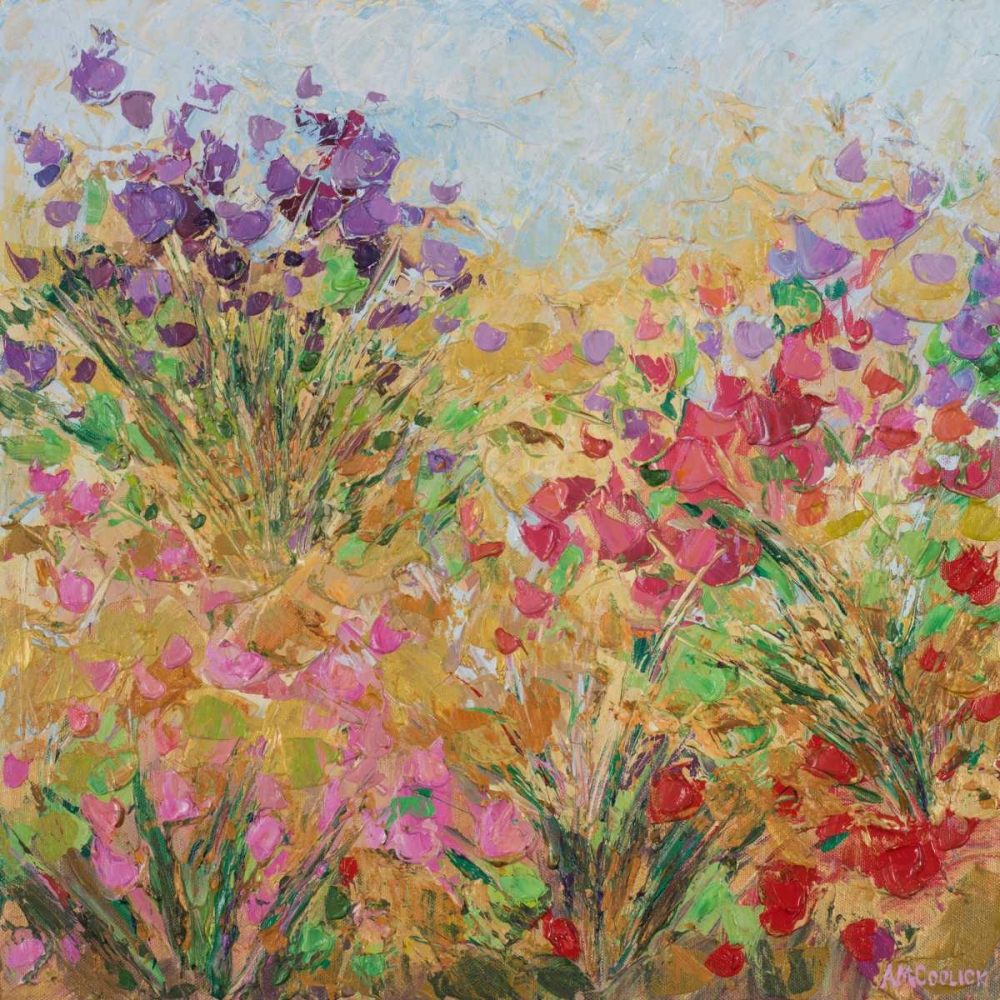 Floral Fields I art print by Ann Marie Coolick for $57.95 CAD