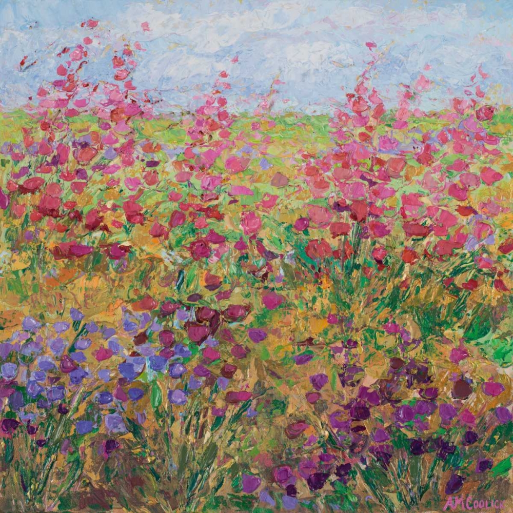 Floral Fields II art print by Ann Marie Coolick for $57.95 CAD