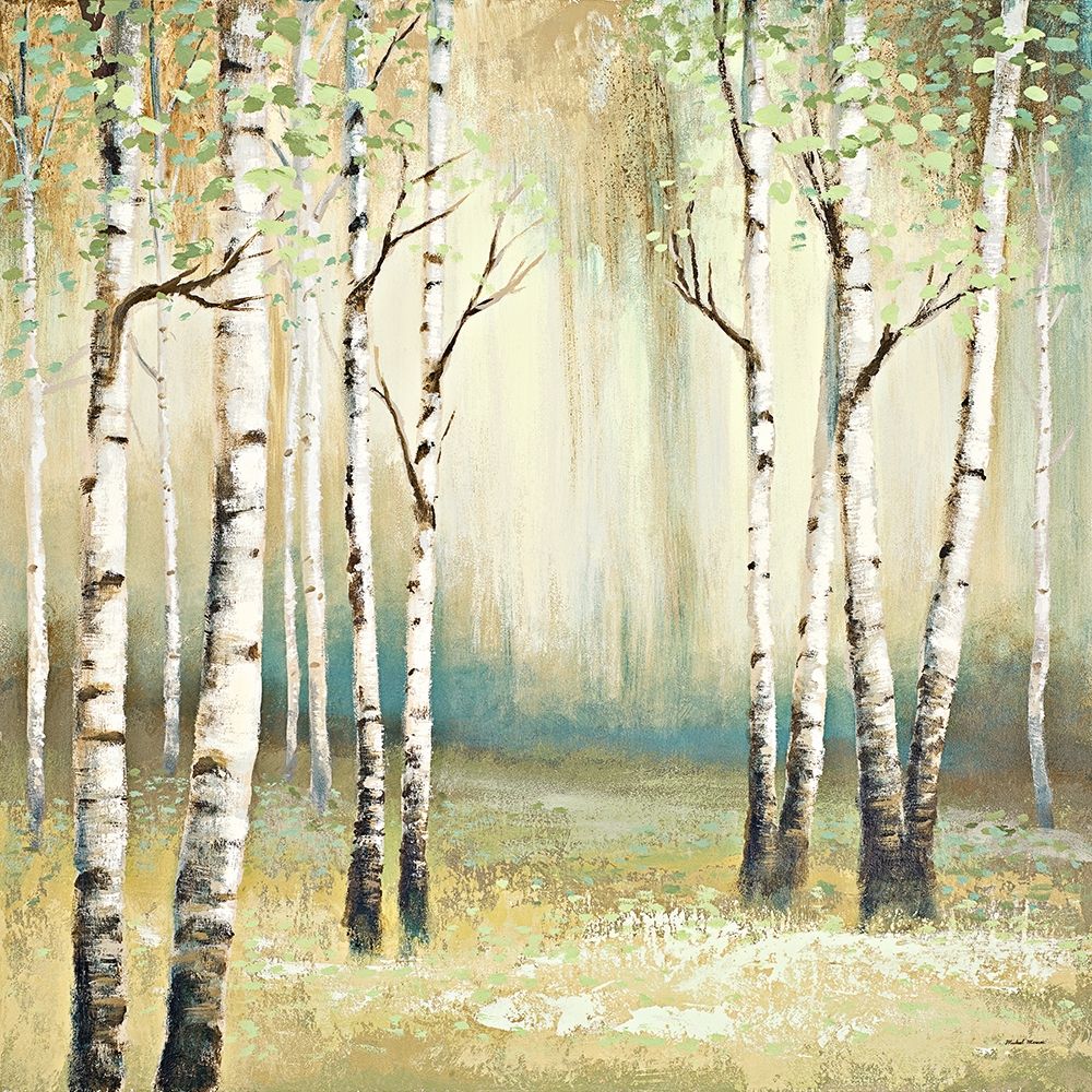 Summer Birch I art print by Michael Marcon for $57.95 CAD