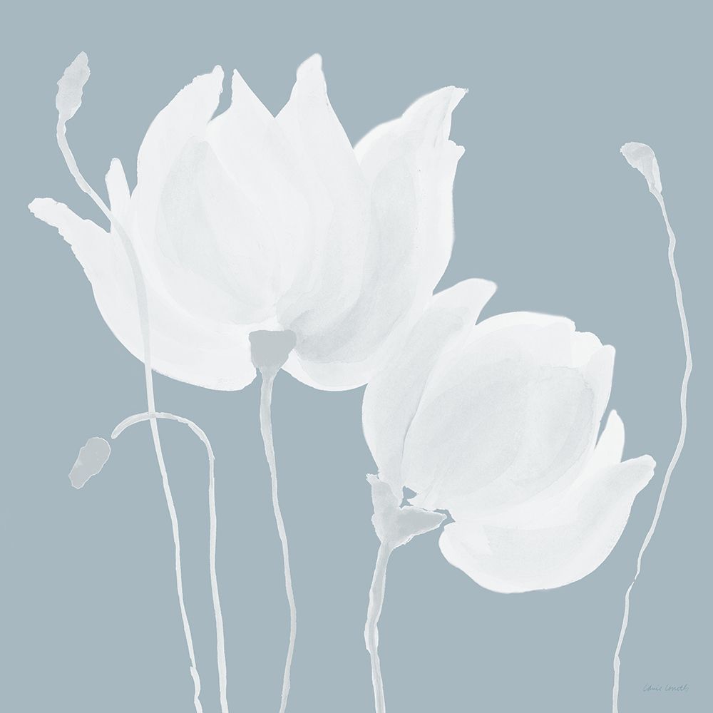 White Floral Sway art print by Lanie Loreth for $57.95 CAD
