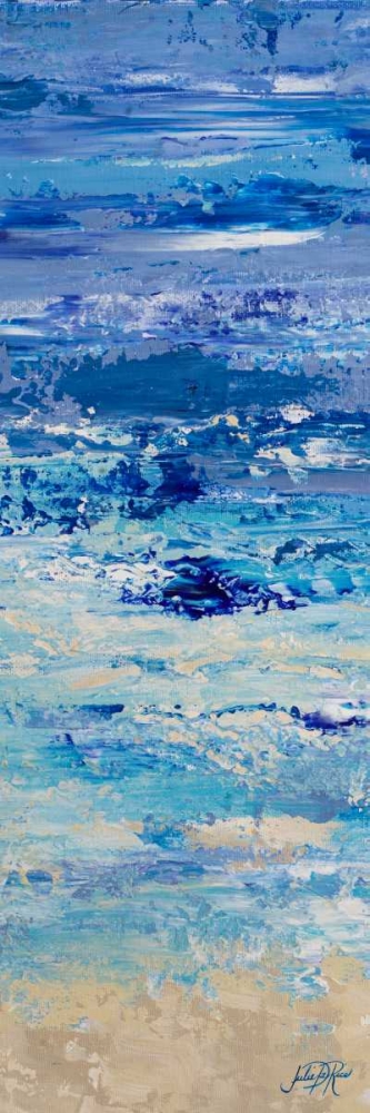 Oceans in Abstract Panel I art print by Julie DeRice for $57.95 CAD