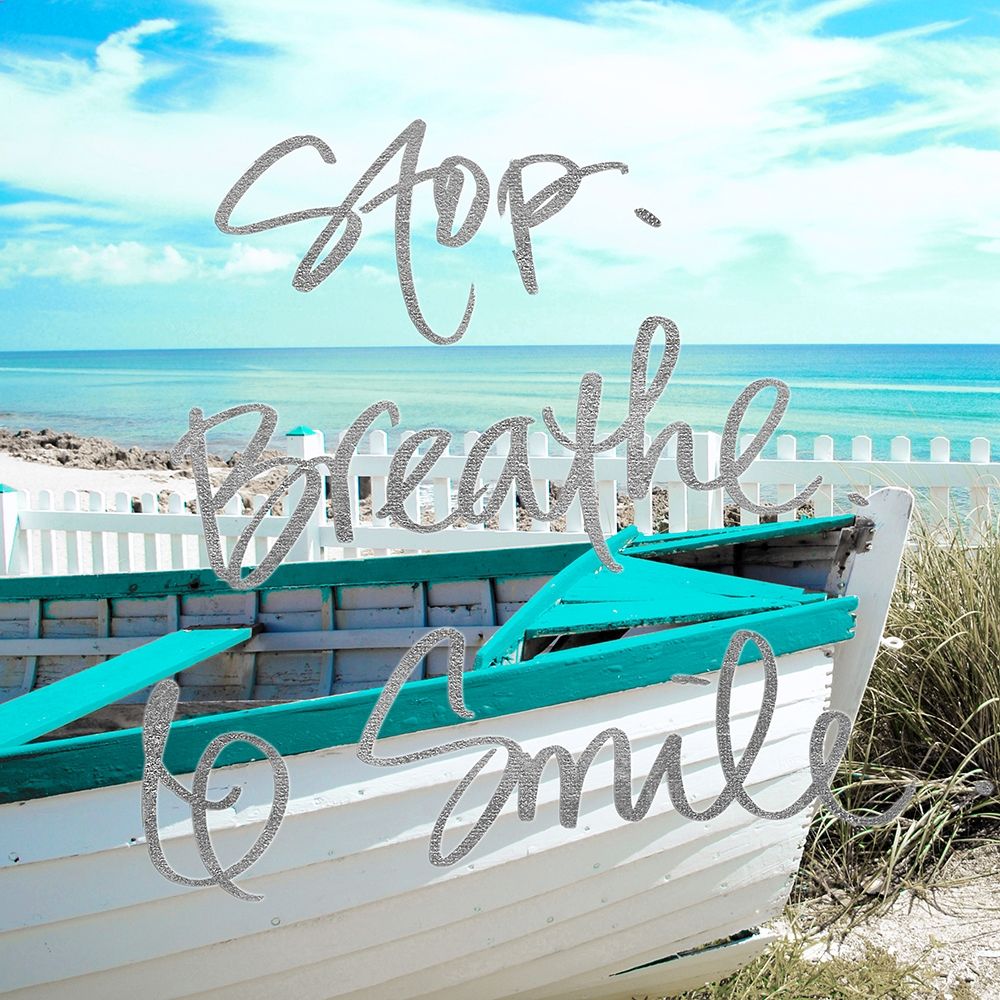 Stop-Breathe and Smile art print by Gail Peck for $57.95 CAD
