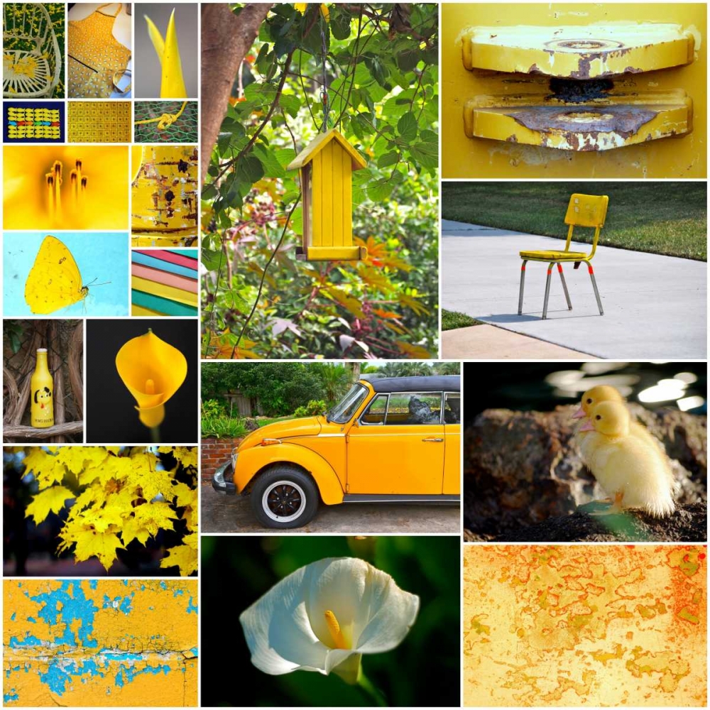 Hello Sunshine Collage art print by Gail Peck for $57.95 CAD