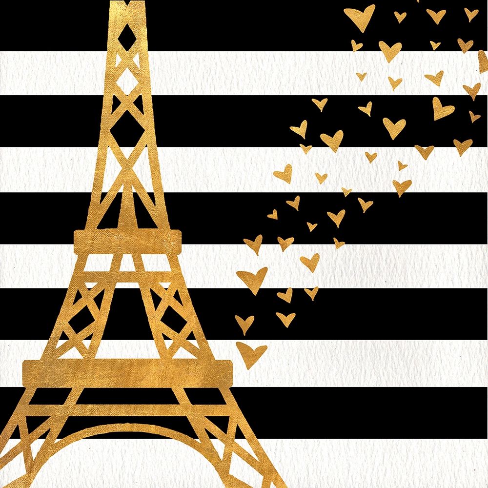 Eiffel Tower Love art print by SD Graphics Studio for $57.95 CAD
